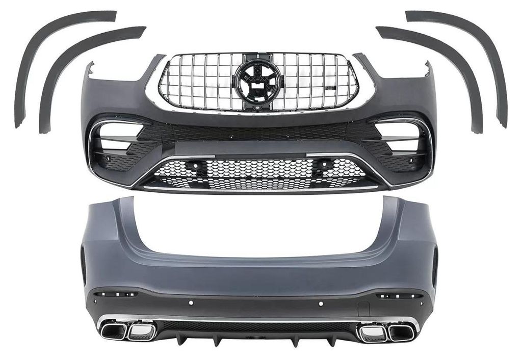Bodykit für Mercedes GLE W167 SUV 19+ GLE 63S Design Produktbild 
