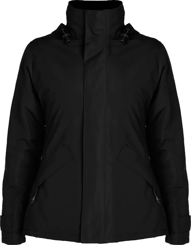 Parka Femme XXL Noir Europa - Ne Craignez Plus le Froid ni la Pluie