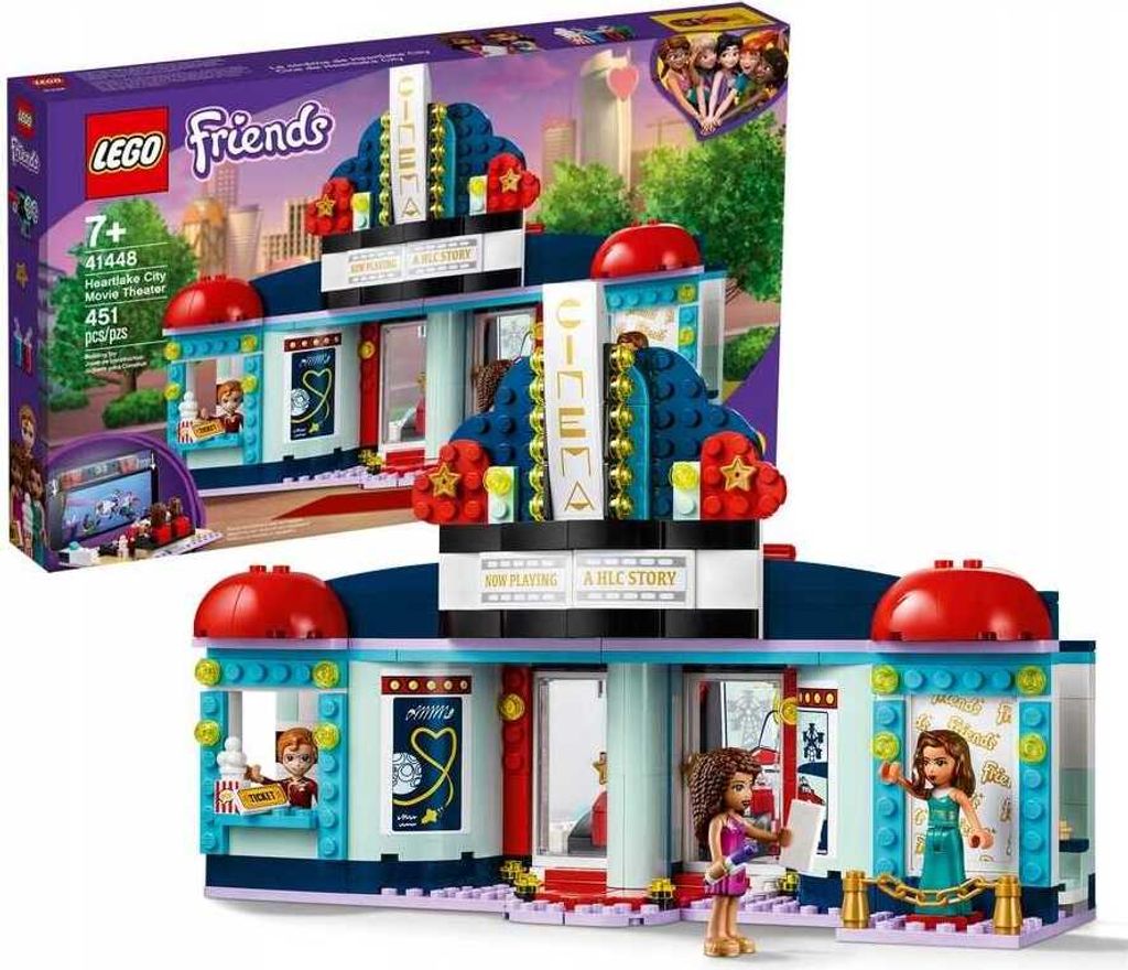 LEGO Friends Kino w Heartlake City, Zestaw do budowania, 7 Zdjęcie produktu 