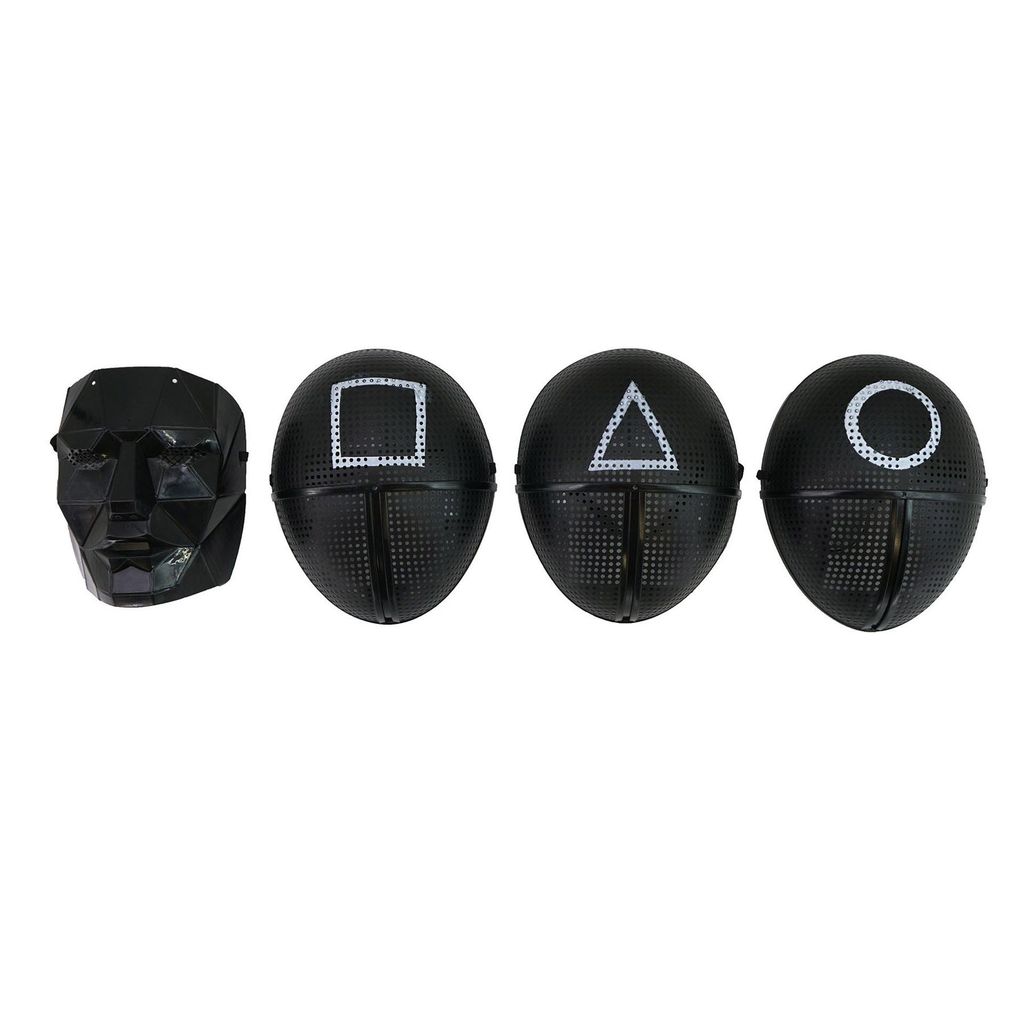 4er Set Game Maske Halloween Karneval Fasching Kostüm Produktbild 