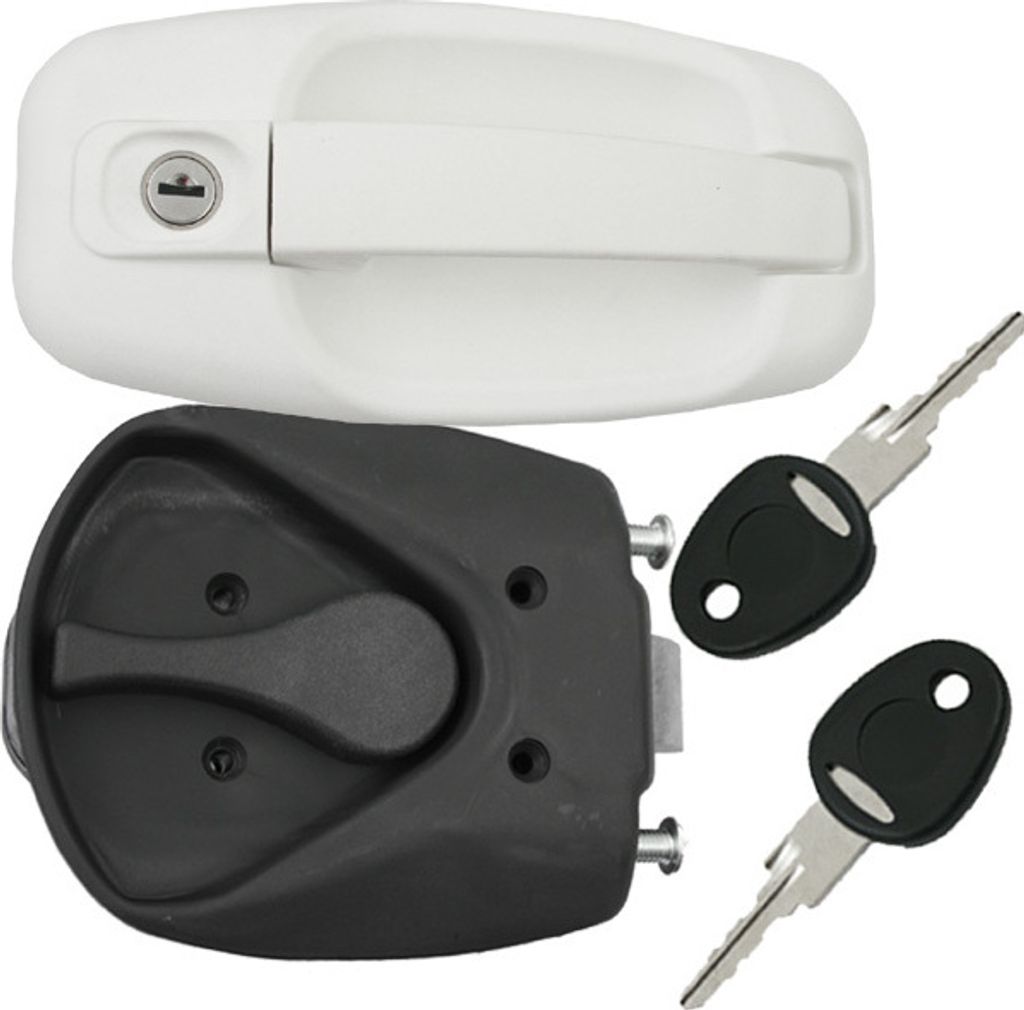 Zámek dveří karavanu Caravan FF-System M1 bílý Obrázek produktu 