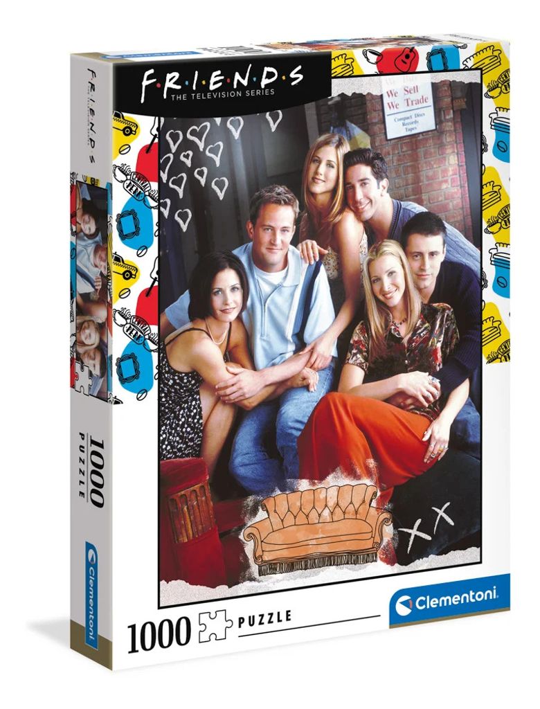 Clementoni Puzzle - Friends, 1000 dílků Obrázek produktu 