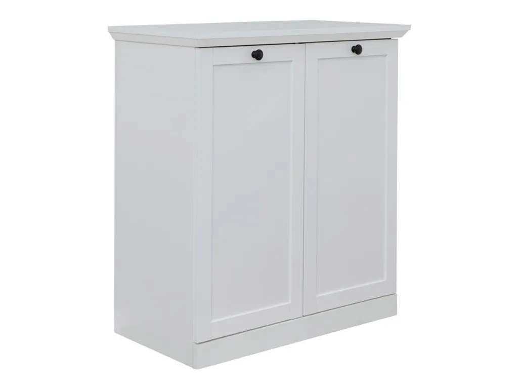 Brax Commode 2 portes blanc mat - Bahut de rangement design moderne