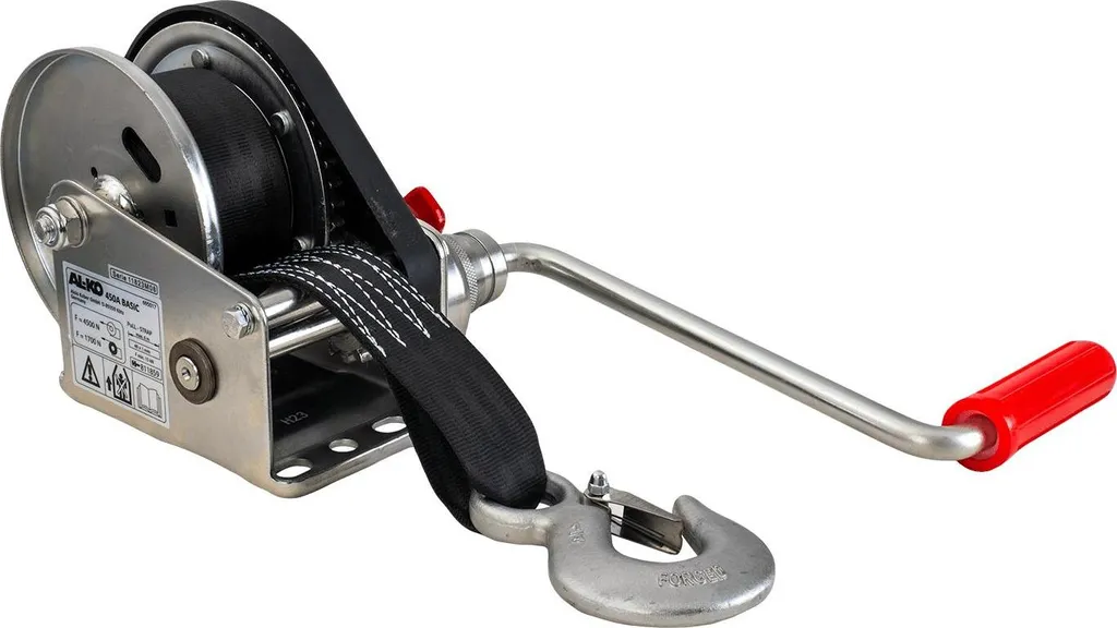Treuil pour sangle de volet 450A avec guide dérouleur pour rénovation