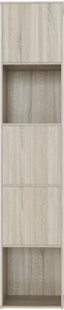 SMARTBett Standregal, Würfelregal für Wohnzimmer, Kinderzimmer, Schlafzimmer und Büro | Regal Eiche Sonoma + 3 Türen Eiche Sonoma