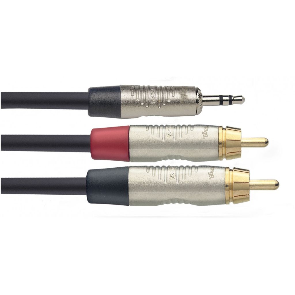 N Serie Y-kabel - stereo mini-Klinke / 2 x m