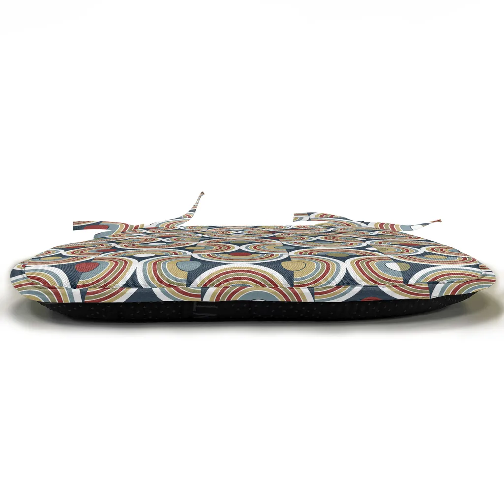 Coussin de Chaise Imperméable Lot de 8 Galettes Décoratives 40x40 - 3