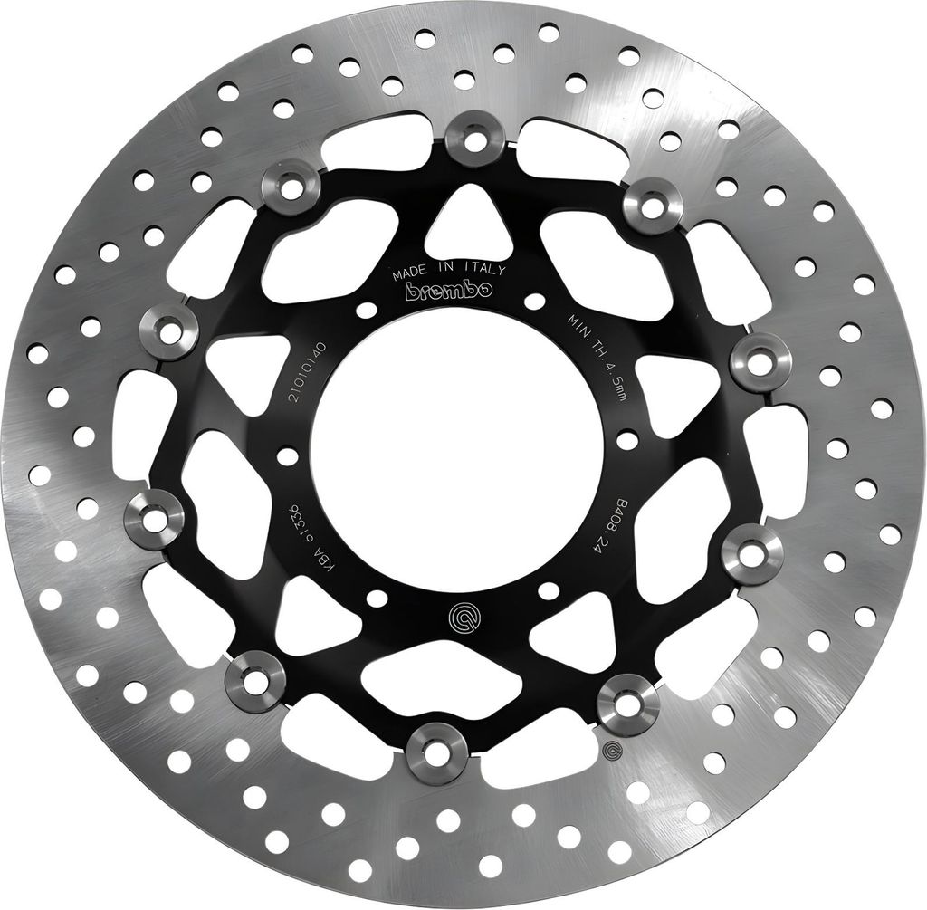 Brembo Bremsscheibe Oro 78B40824 schwimmend mit Zulassung kompatibel mit Honda CB FA Hornet 600 ccm Bj. 2007 - 2015