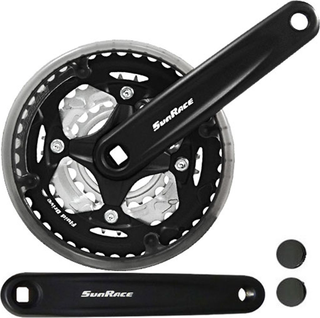 Mechanizm korbowy FCM513 42-34-24 zęby, 152 mm, aluminium, Zdjęcie produktu 