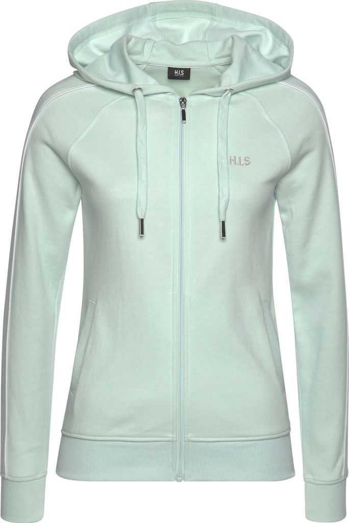 H.I.S. Sweatjacke hellmint Größe 40/42 Produktbild 