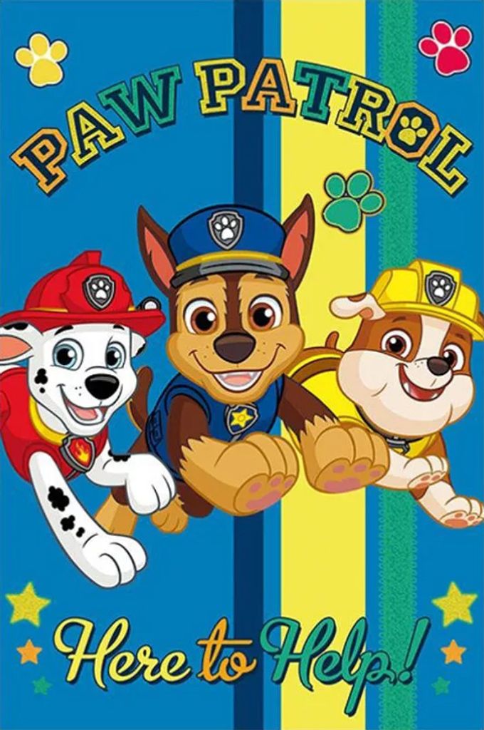 Kocyk dziecięcy Paw Patrol Help Zdjęcie produktu 