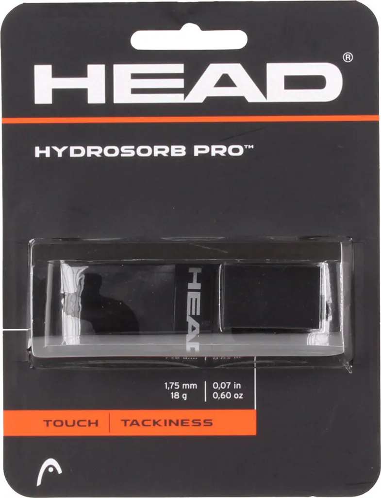 Grip de remplacement HydroSorb Pro noir 1 pc pour raquette de tennis