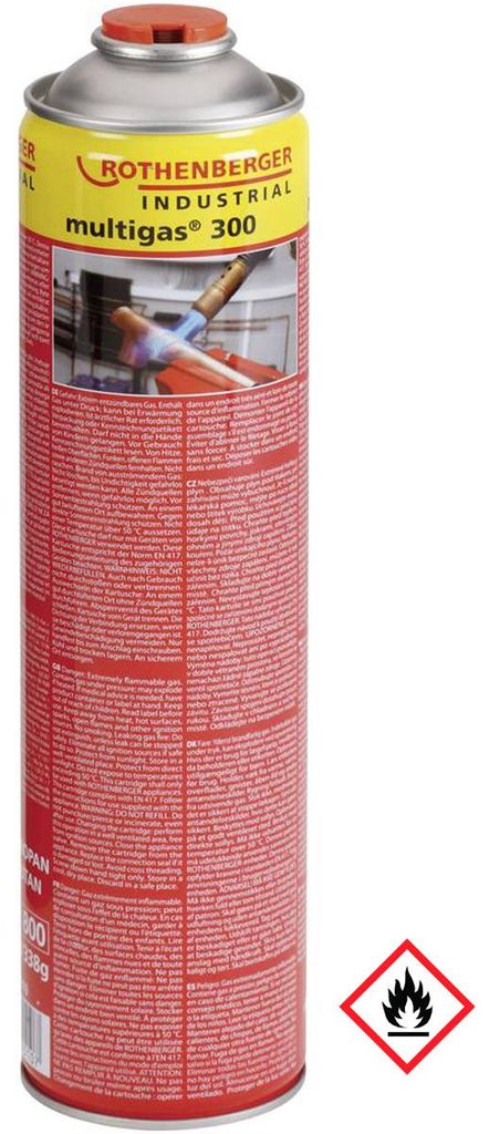 Rothenberger Industrial Multigas 300 wkład uzupełniający Zdjęcie produktu 
