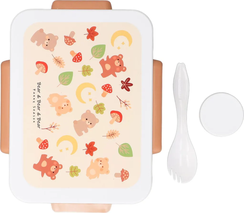 Lunchbox Braun per Bambini - Kit Pranzo Sano e Sicuro Microonde