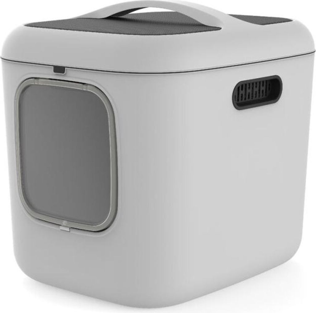 Katzentoilette Rotho My Pet Biala XL Weiß Wiederverwerteter Kunststoff