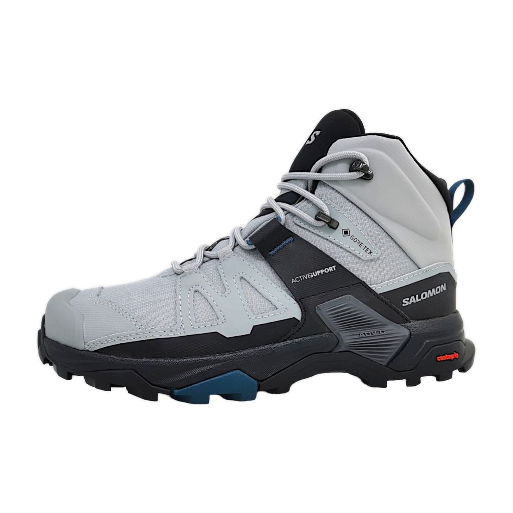 Salomon X Ultra 4 MID Wide GTX Damen Wanderstiefel in Grau, Größe 6.5