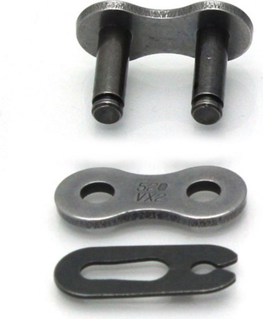 D.I.D 428NZ Clip-Schloss 428 - Schwarz/Schwarz