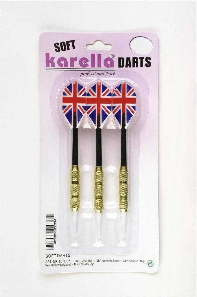 Fléchettes Souples Karella Blisterset 16 Taille Darts Image du produit 
