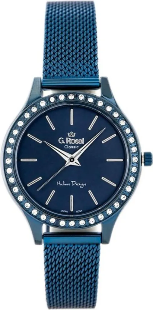 Montre G. Rossi ty121800 à Quartz : Verre Minéral et Cadran Analogique