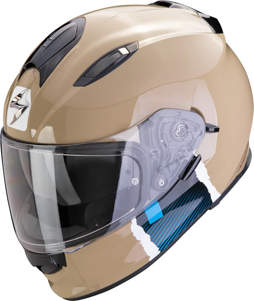 Scorpion Casque Exo-491 Code Triple Teinte avec Visière Solaire 2XL