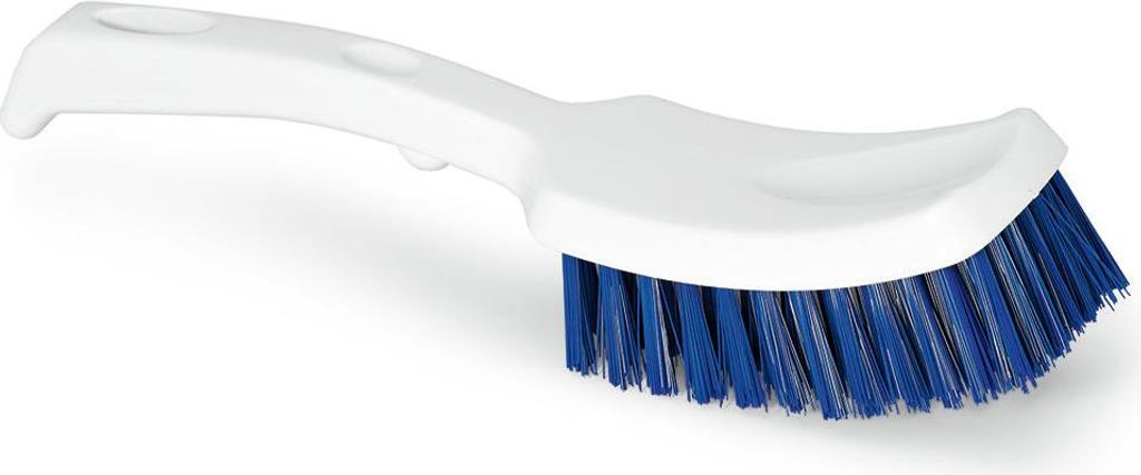 Nölle Profi Brush HACCP Stielbürste kurz, 25 cm, harte Borsten 0,5 mm | 1 Stück