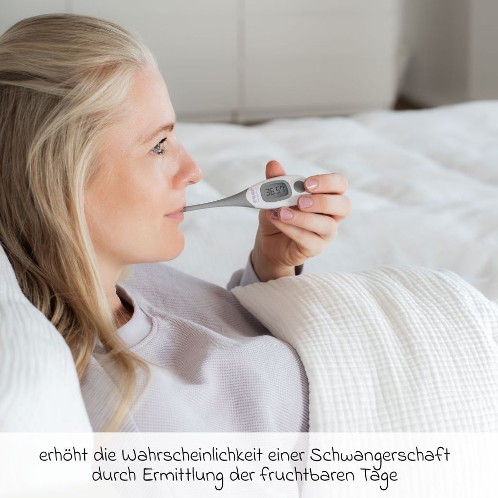 reer mama Basalthermometer, Kontakt-Thermometer, Grau, Produktbild 
