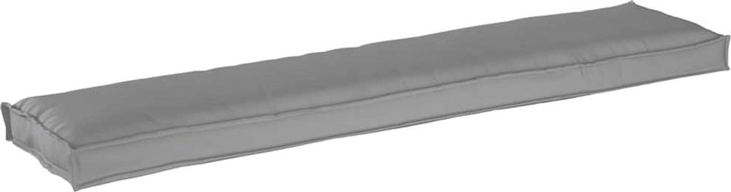 vidaXL Palettenkissen Grau 180 x 40 x 8 cm Oxford-Stoff Produktbild 
