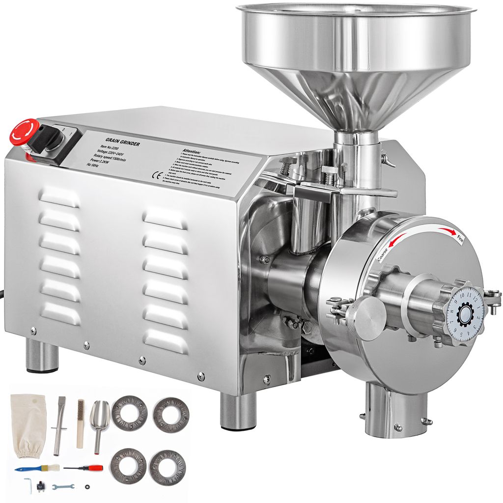 VEVOR Automatische Pulverfüllmaschine Max. Kapazität 50 kg, Granulat Pulverfüllmaschine 30-50 kg pro h, Verpackungsmaschine 2200 w Trichter Lebe...
