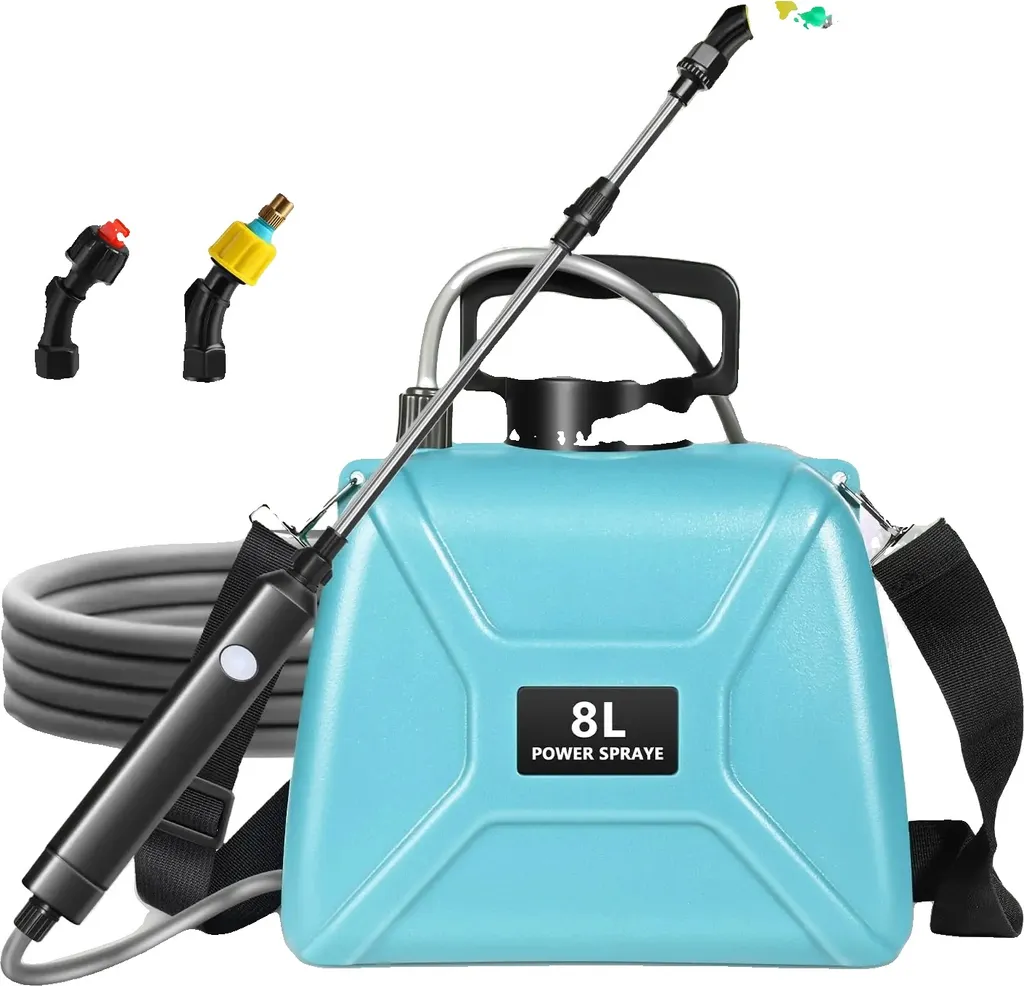 Pulvérisateur électrique de 8L pour l'arrosage et soin des plantes