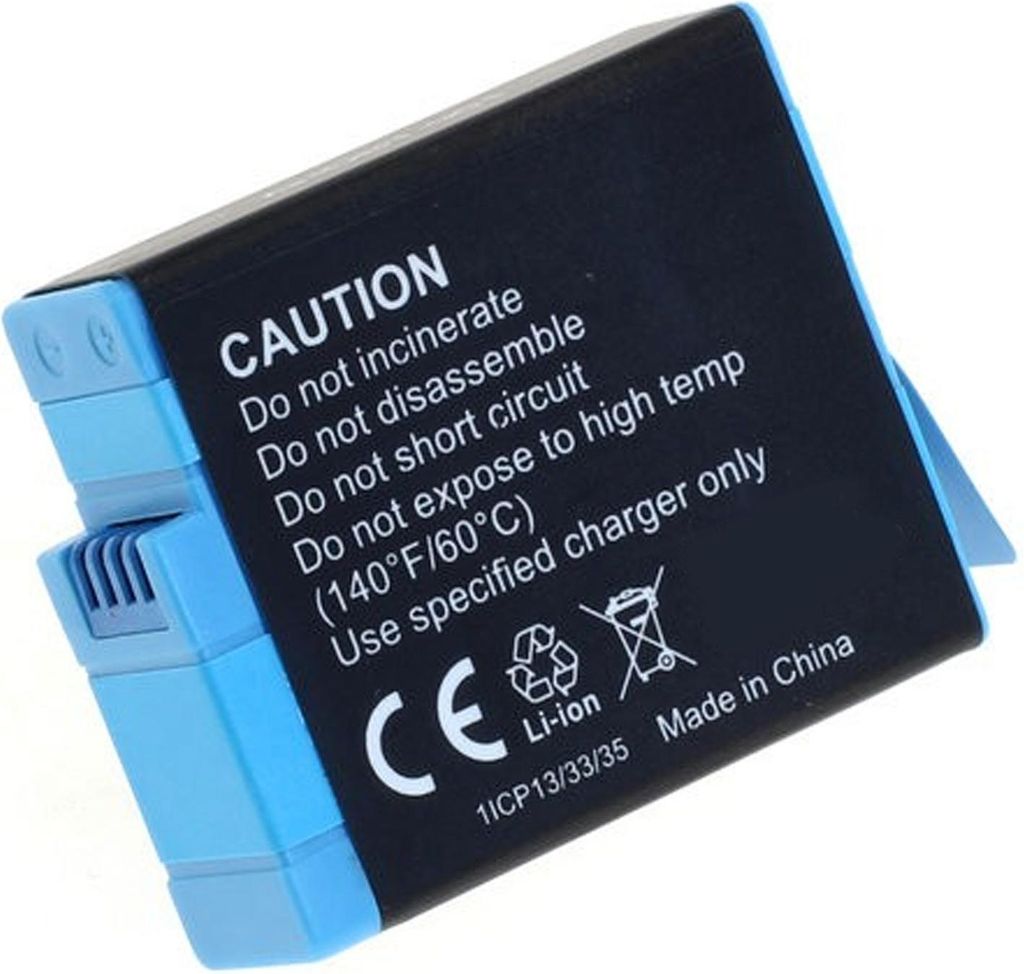Akku passend für GoPro Hero 9 Li-ion 3,85 Volt 1780mAh max. Produktbild 