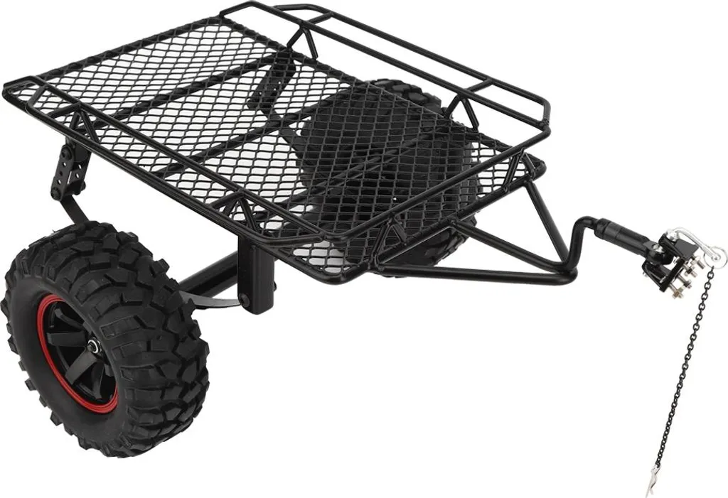 Cadre de remorque métal anti-casse pour voitures RC Axial et TRX-4