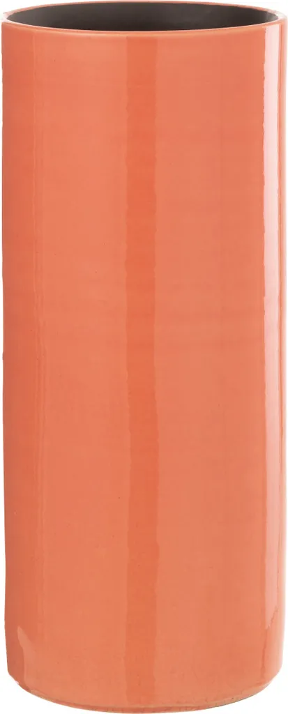 Vase en céramique rose J-Line Flek - Petit vase décoratif design moderne