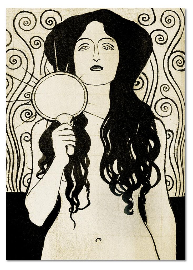 Giallobus - Detail der Nuda Veritas Illustration - Gustav Produktbild 