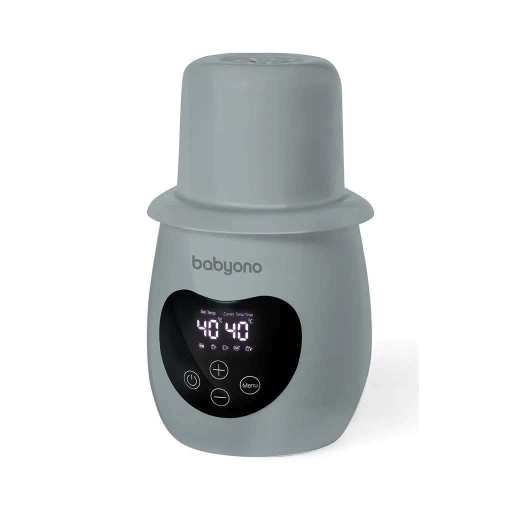 Préparateur de Biberons BabyOno Honey Gris pour Repas Bébé Rapides