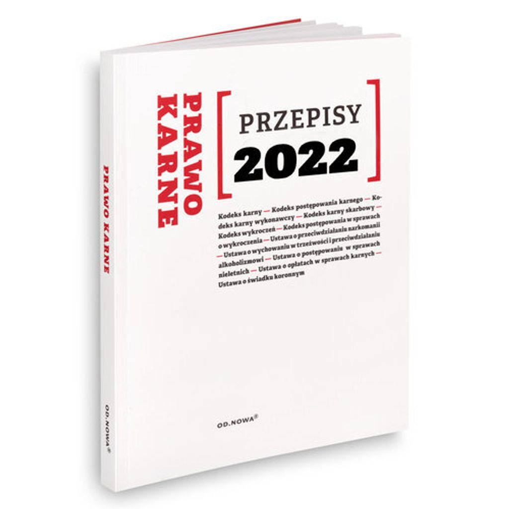 Przepisy 2022 Prawo karne - Opracowanie Zbiorowe (Buch auf Polnisch)