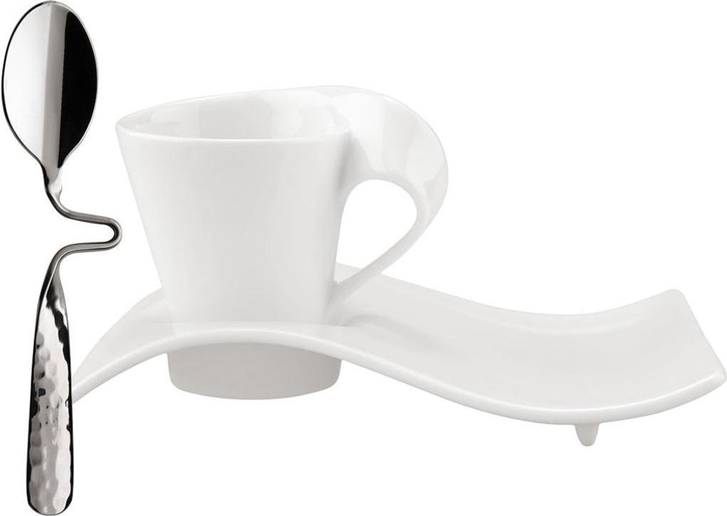 Villeroy & Boch New Wave Caffé Espressoset 3-tlg. Produktbild 