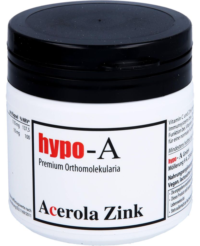 hypo-A Acerola Zink Kapseln, 100 St. Kapseln