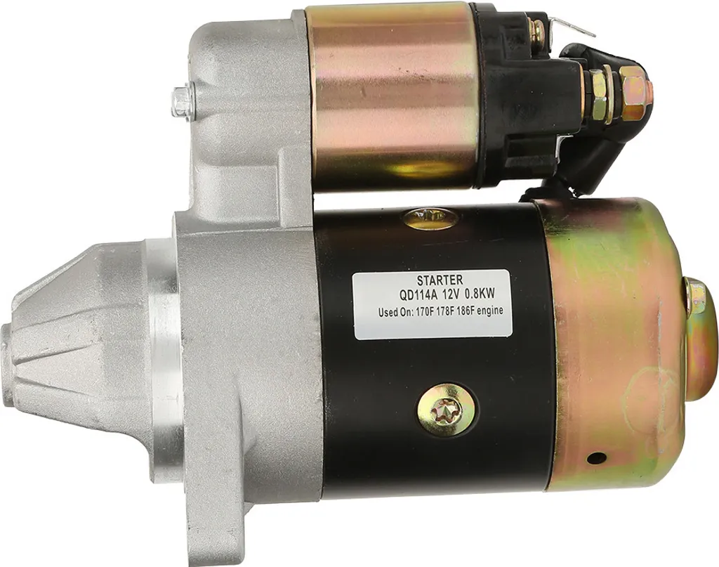 Démarreur 12V 0.8KW : Solution Démarrage Difficile Moteur Diesel