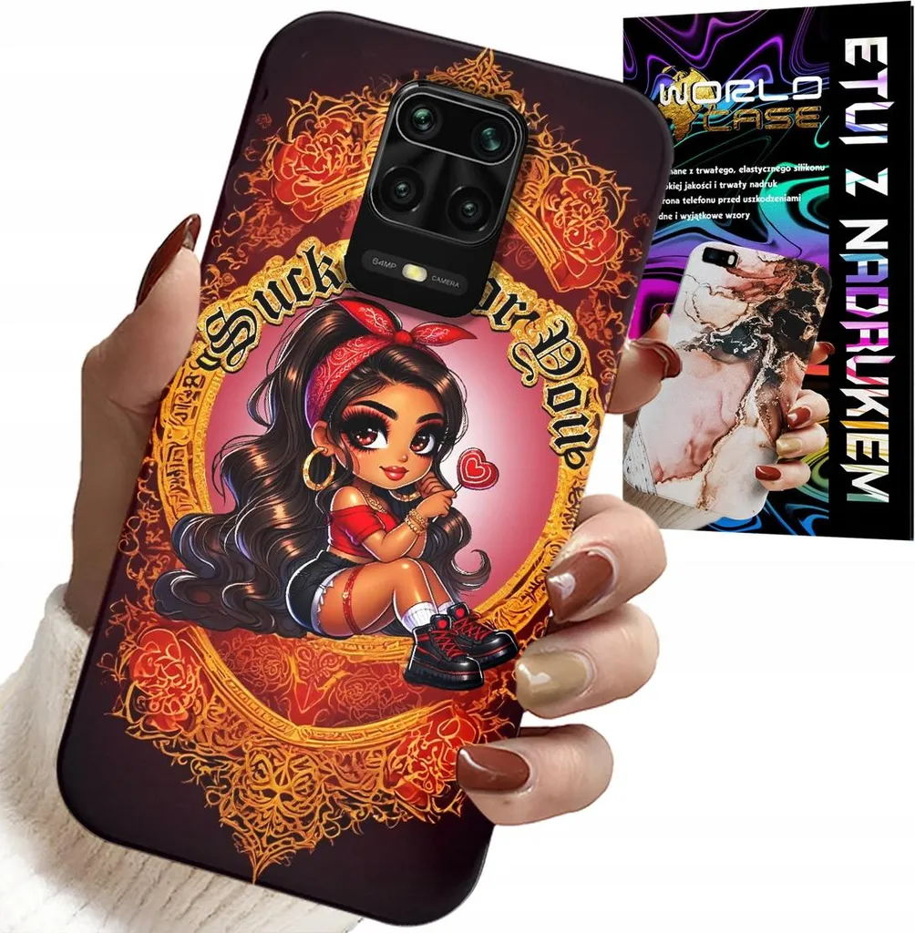 Cover Fashion Doll per Xiaomi Note 9S / 9 Pro - Sucker For You