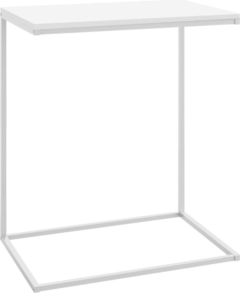 Beistelltisch Weiß 55x35x66 cm Holzwerkstoff