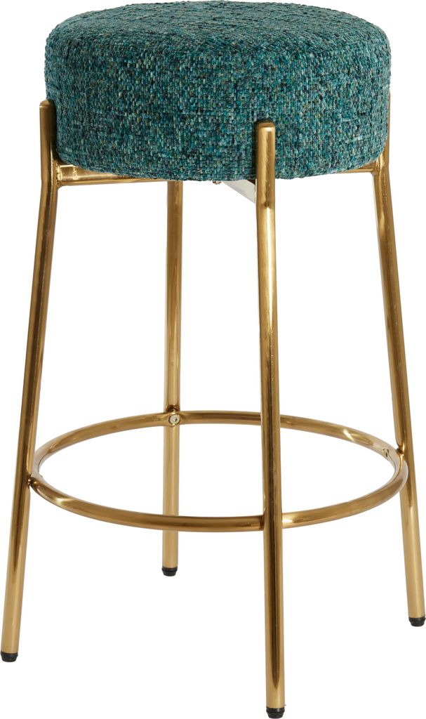 Light&living Barhocker Ø41x67 cm LOKVA smaragd-grün+gold