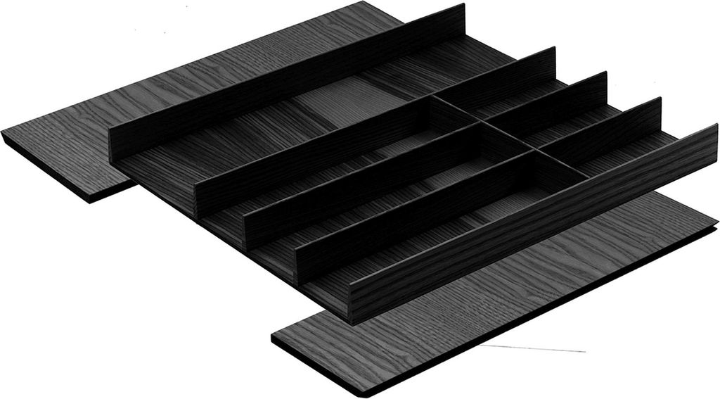 FineLine Besteckeinsatz, 50-60cm Schublade, nachrüstbare Besteckschublade