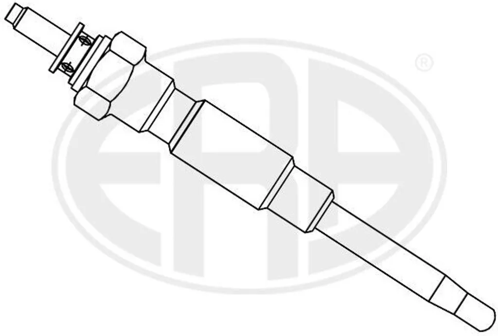 Ricambio Candeletta ERA 886062 per Toyota Hilux Diesel - OE 19850 54030