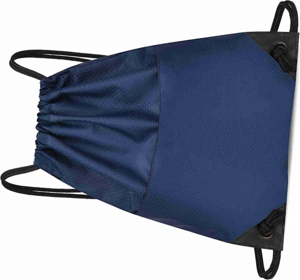 Sacca Sportiva Con Coulisse Impermeabile 47x32 Cm - Zaino Multitasca Per Palestra, Nuoto E Viaggi - Blu - 5