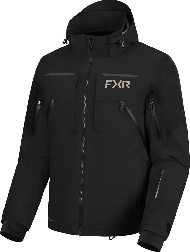 FXR Ridge Pro Trilaminate 2025 Snowmobil Jacke, schwarz, M