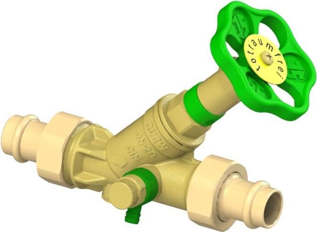 Js Kfr-Ventil, Press Ag Multi M.entl,N.st.sp.,Dn20,Press18,Dvgw