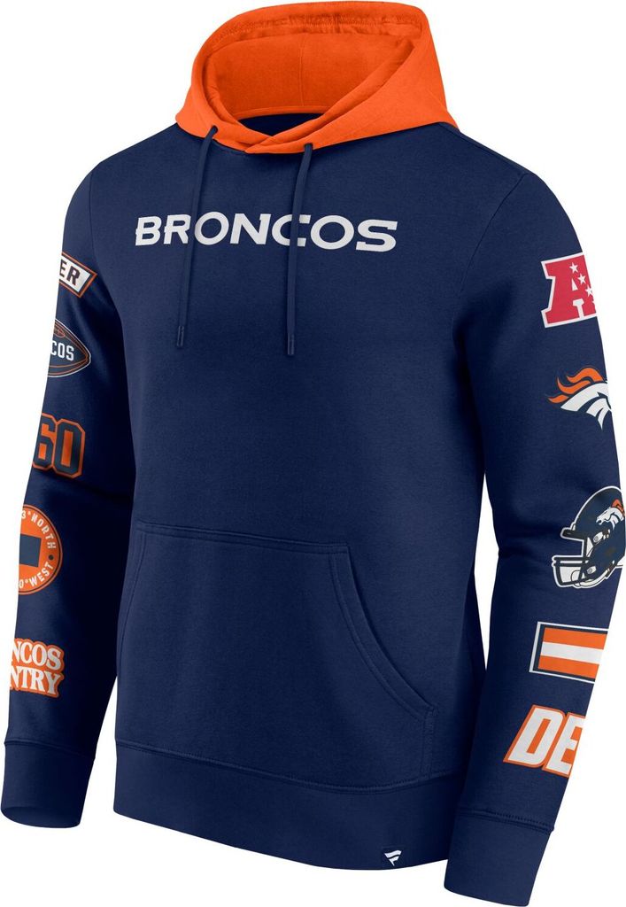 Denver Broncos Patched Out Fleece Hoodie
