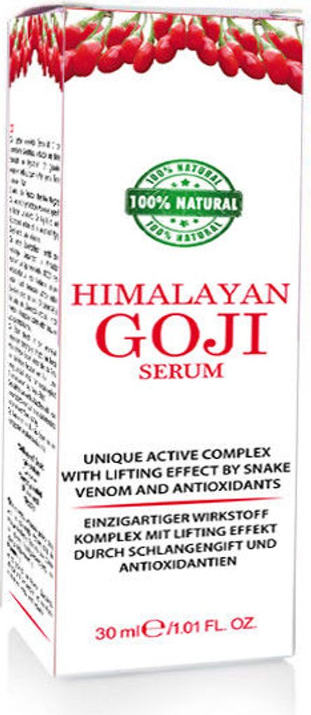 MyGlamy 30 ml veganes Luxus Anti-Age-SERUM Himalaya-Goji-Beeren & Schlangen-Gift Snake Superfood-Essence Bio 100% NATUR Hyaluronsäure -ohne Konser...