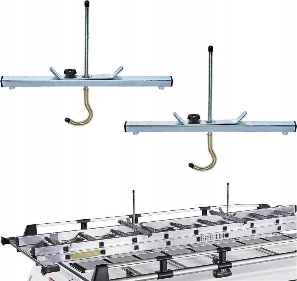 Kit de Fixation Échelle de Toit avec Poignées Ergonomiques 44cm