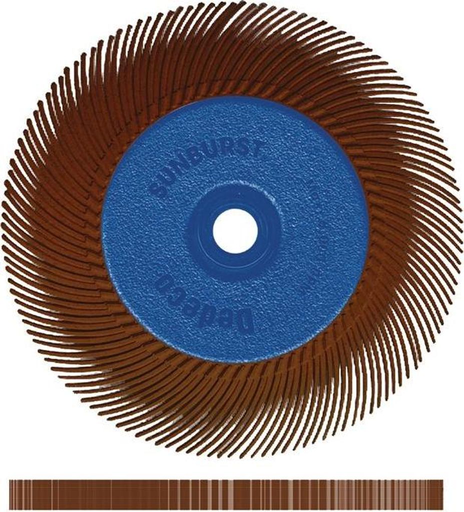 Radialbrste SUNBURST 152xB12,7x25,4mm 36 Alox / Korund